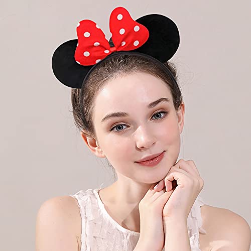 Zifengcer 20 PCS Black Satin Covered Headbands for Girls Women Christmas Plain DIY Craft Headbands Plastic Thin Headbands for Women(Black)