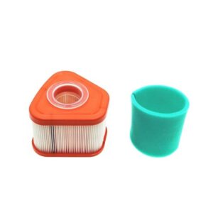 MOWFILL 595853 Air Filter Replace BS 595853 597265 Fits BS 115P02 115P05 123P02 123P07 123P0B 123P32 125P02 125902