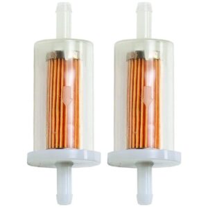 695666 Fuel Filter 845125 For MTD Craftsman Troy Bilt Lawn Mower Tractor 691035 5065 5065D 5065K 493629-2PCS