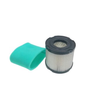 MOWFILL 393957 Air Filter with 271794 270782 Pre Filter Replace B&S 390930 393957 393957S 4106 24519 Ariens 02451900 John Deere LG393957 LG393957S PT4301 PT9334 Lesco 006538