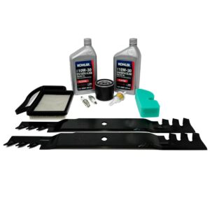 Tune Up Engine Oil Blade Kit 42" Replacement For Toro TimeCutter Z Kohler Single Cylinder