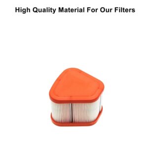 MOWFILL 595853 Air Filter Replace BS 595853 597265 Fits BS 115P02 115P05 123P02 123P07 123P0B 123P32 125P02 125902