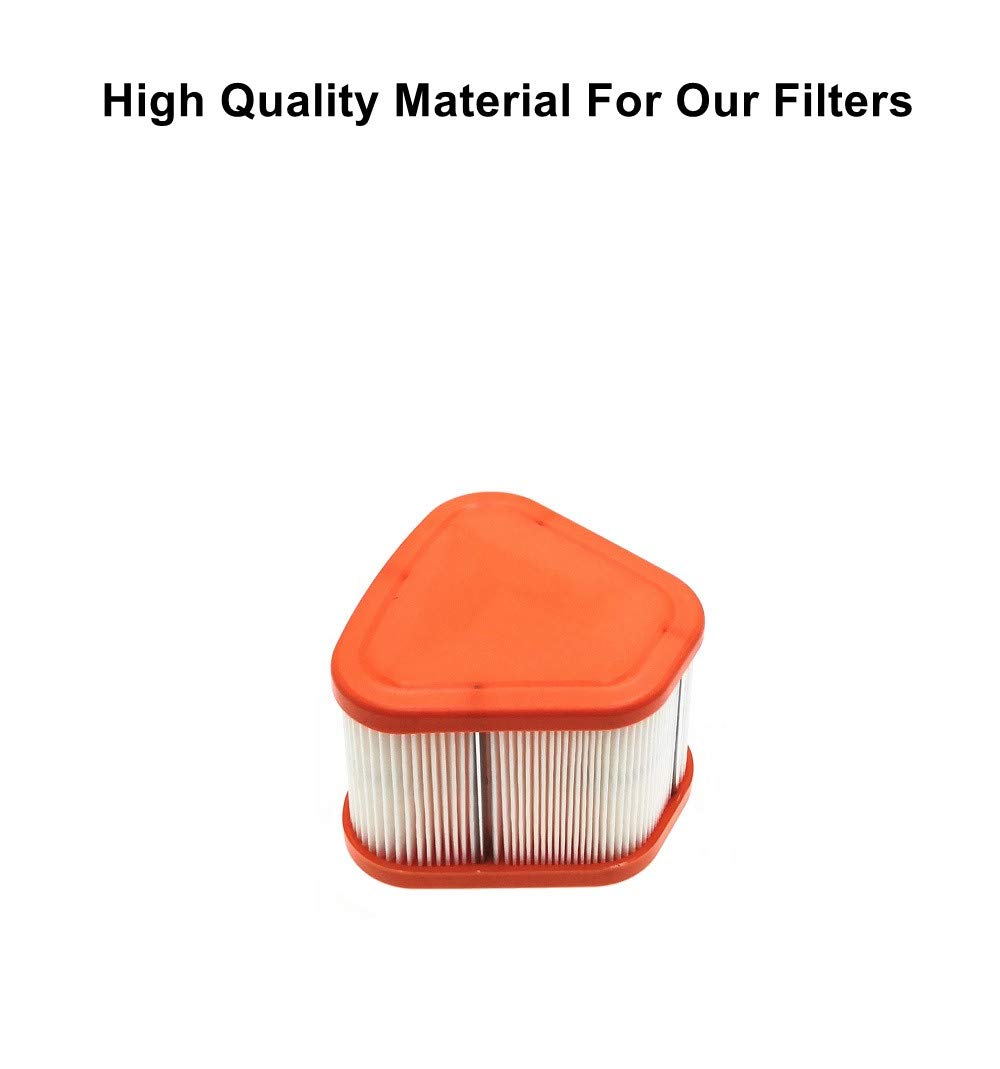 MOWFILL 595853 Air Filter Replace BS 595853 597265 Fits BS 115P02 115P05 123P02 123P07 123P0B 123P32 125P02 125902