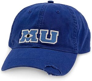 disneyparks exclusive - monsters university baseball cap adult size blue