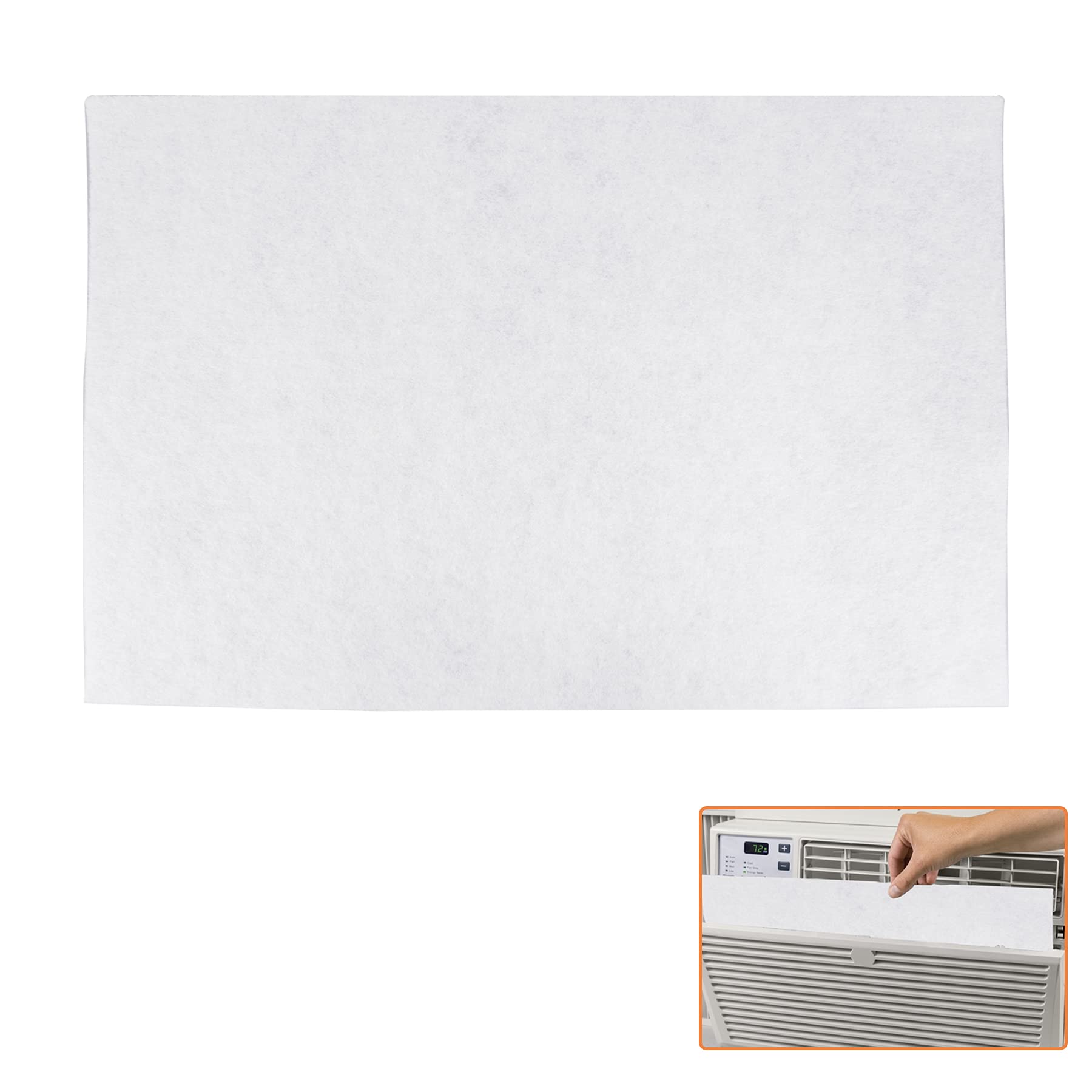 GCGOODS Window Air Conditioner Filter Replacement, 24" W x 15" H x 1/4" T, Universal Fit Air Conditioning Window Units