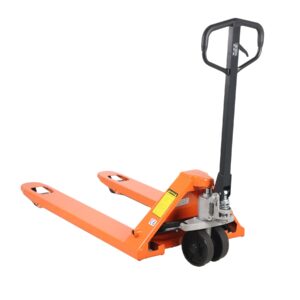 Manual Pallet Jack Hand Pallet Truck 48" Lx21“W 5500lbs Capacity Orange