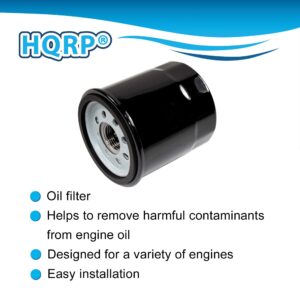 HQRP Oil Filter compatible with B & S 121602 121605 121606 121607 121609 121612 121672 121682 121686 121687 122602 122607 122612 122672 series Engines