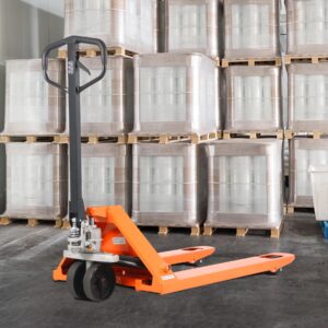 Manual Pallet Jack Hand Pallet Truck 48" Lx21“W 5500lbs Capacity Orange