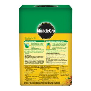 Miracle-Gro Water Soluble All Purpose and Shake 'N Feed Plant Food Bundle: Feeds Flowers, Vegetables, Trees, and Houseplants