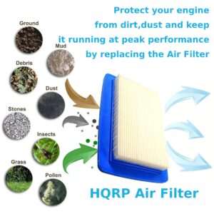 HQRP 2-pack Filter and Pre-Filter Compatible with Echo A226000410 A226000600 A226000480 Fits Echo PB-770H, PB-770T, PB-760LNH, PB760LNT Backpack Leaf Blower