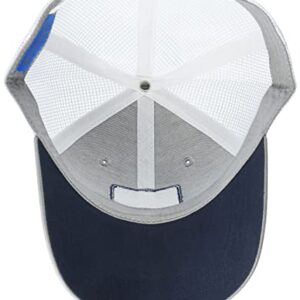 Costa Del Mar Bass Waves Trucker Cap, Grey, One Size US