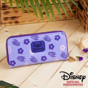 Disney Women's Zippered, Purple, Taille Unique