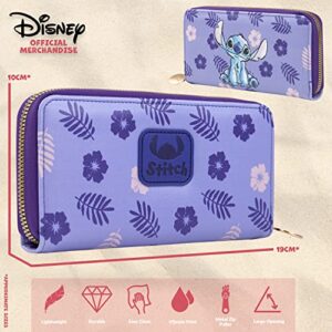 Disney Women's Zippered, Purple, Taille Unique