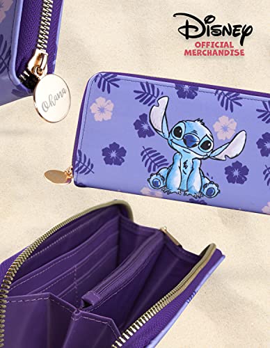 Disney Women's Zippered, Purple, Taille Unique