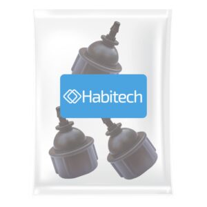 Habitech 3-Pack 1/4 Inch Drip Irrigation Tubing to Faucet/Garden Hose Adapter - Connector Fittings for 1/4" Tubing x 3/4" FHT