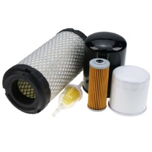 Solarhome New Filter Kit LVA21035 LVA16054 M806418 AM116304 M113621 M801101 Compatible with John Deere 1023E 1026R Compact Utility Tractor