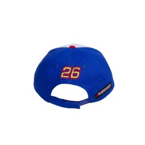 Ricky Cap Wonder Bread Racer Hat White and Blue