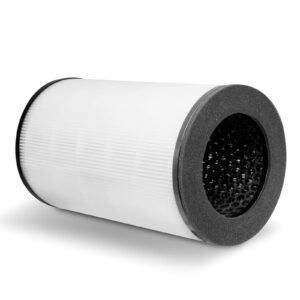 Ulrempart HEPA Replacement Filter Compatible with HoMedics Models AP-T30, AP-T30WT, AP-PET35, Part# AP-PET35FL AP-T30FL Filter | 360 Degree Filtration 5 Layers 3 in 1 Filter