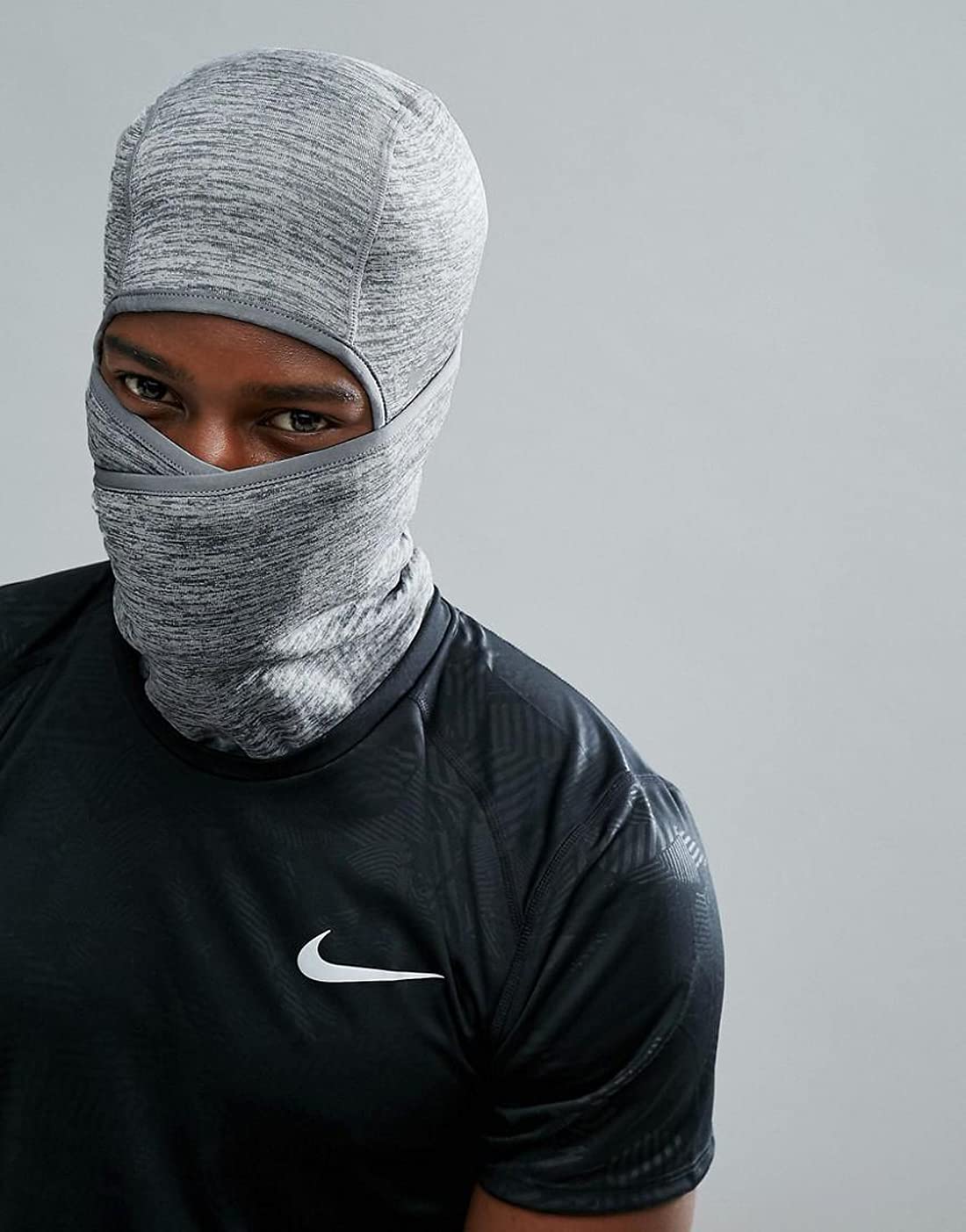 Nike Thermal Sphere Hood Balaclava - Unisex - Dri-Fit Technology (Gray)