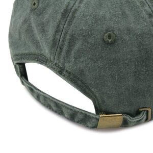 HH HOFNEN Men Women Washed Distressed Twill Cotton Baseball Cap Vintage Adjustable Dad Hat (#2 Black+Gray+Army Green)