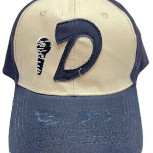 costumebase Clementine D Trucker Cap Weathered Baseball Aged Cap Hat Headgear Walking Dead Blue