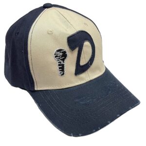 costumebase Clementine D Trucker Cap Weathered Baseball Aged Cap Hat Headgear Walking Dead Blue