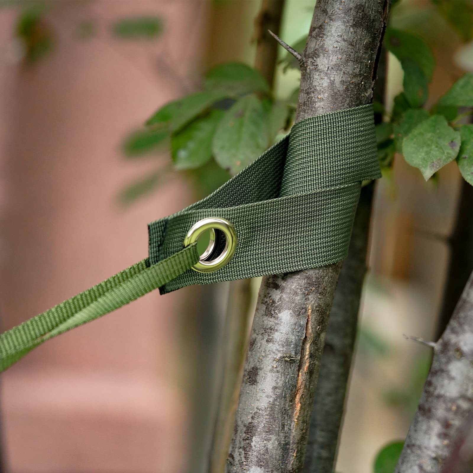 Shitailu 6 Pack of 16 Inch Tree Straps with Grommets for Guying/Staking - Young Tree and Plant Supports for Newky Planted Saplings and Hurricane Protection