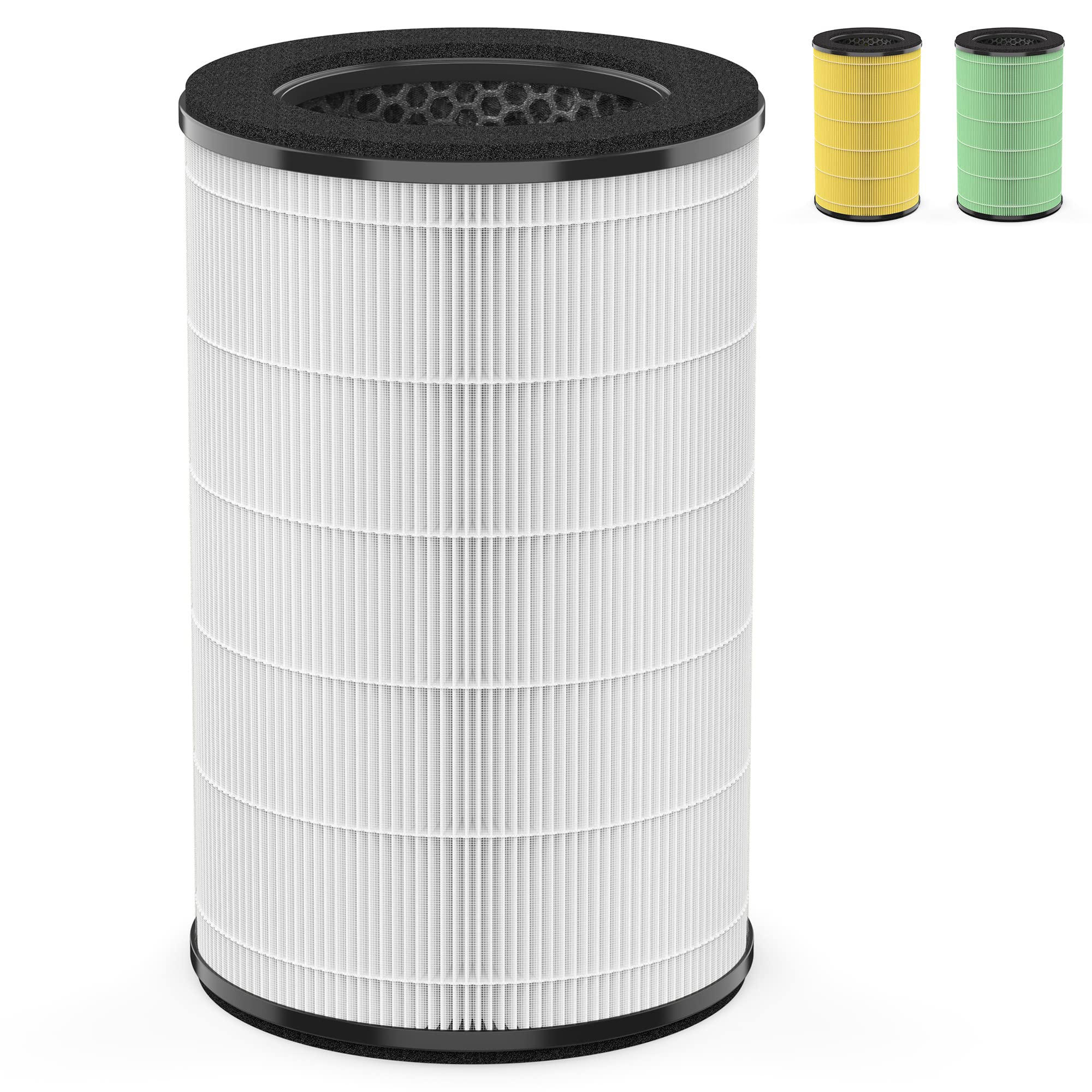 AP-T45 AP-T40FL Replacement Filter Compatible with Homedics Air Purifier Filter Replacement 1461901 for Homedics Total Clean 5 in 1 Air Purifier AP-T40 AP-T40WT AP-T43-WT AP-T45-BK AP-T45-WT, 1-Pack