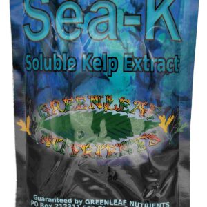 Organic Sea-K for Plants Seaweed and Kelp Fertilizer Supplement Concentrated Extract Powder Nutrient