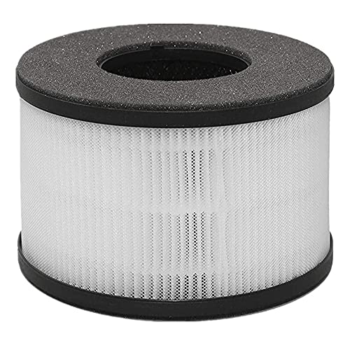 BS-03 True HEPA Replacement Filter Compatible with PARTU and SLEVOO BS-03 HEPA Air Purifier, 3-in-1 H13 Grade True HEPA Replacement Filter, Part U and Part X, 2-Pack