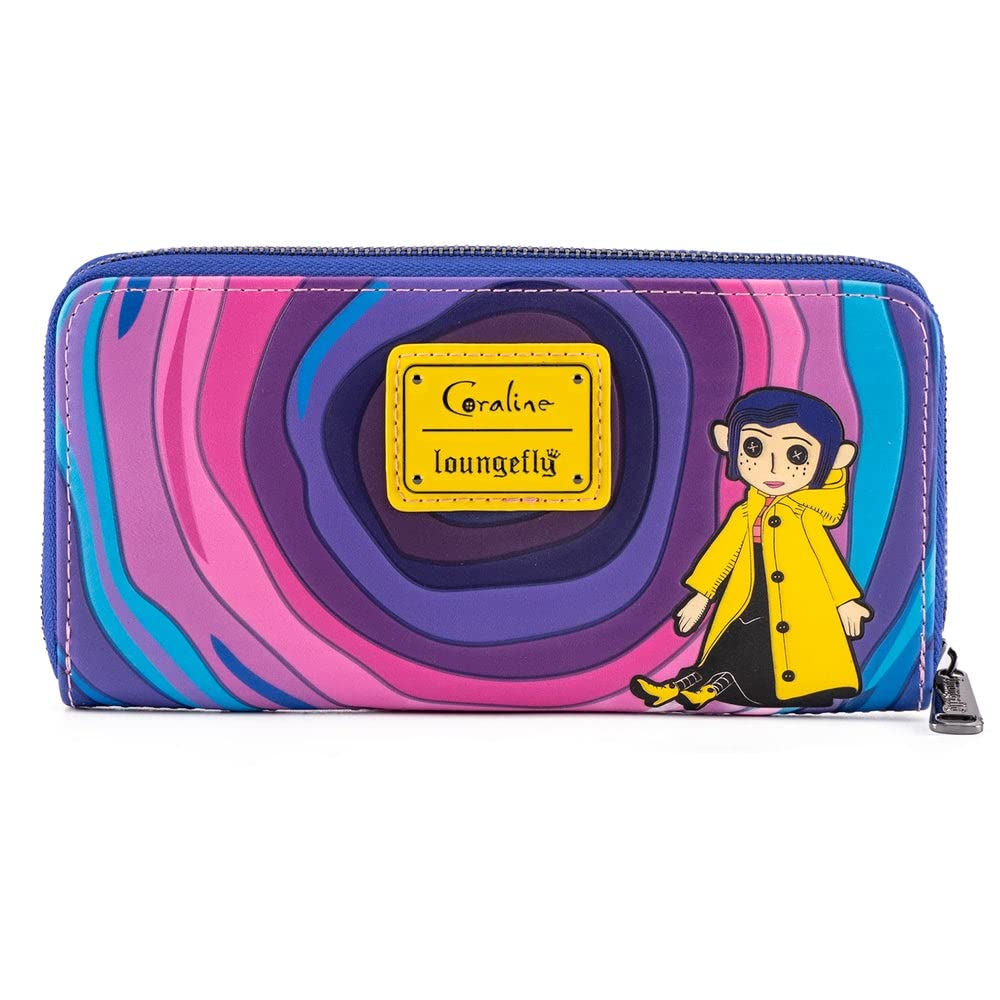 Loungefly Coraline Raincoat Cosplay Faux Leather Wallet