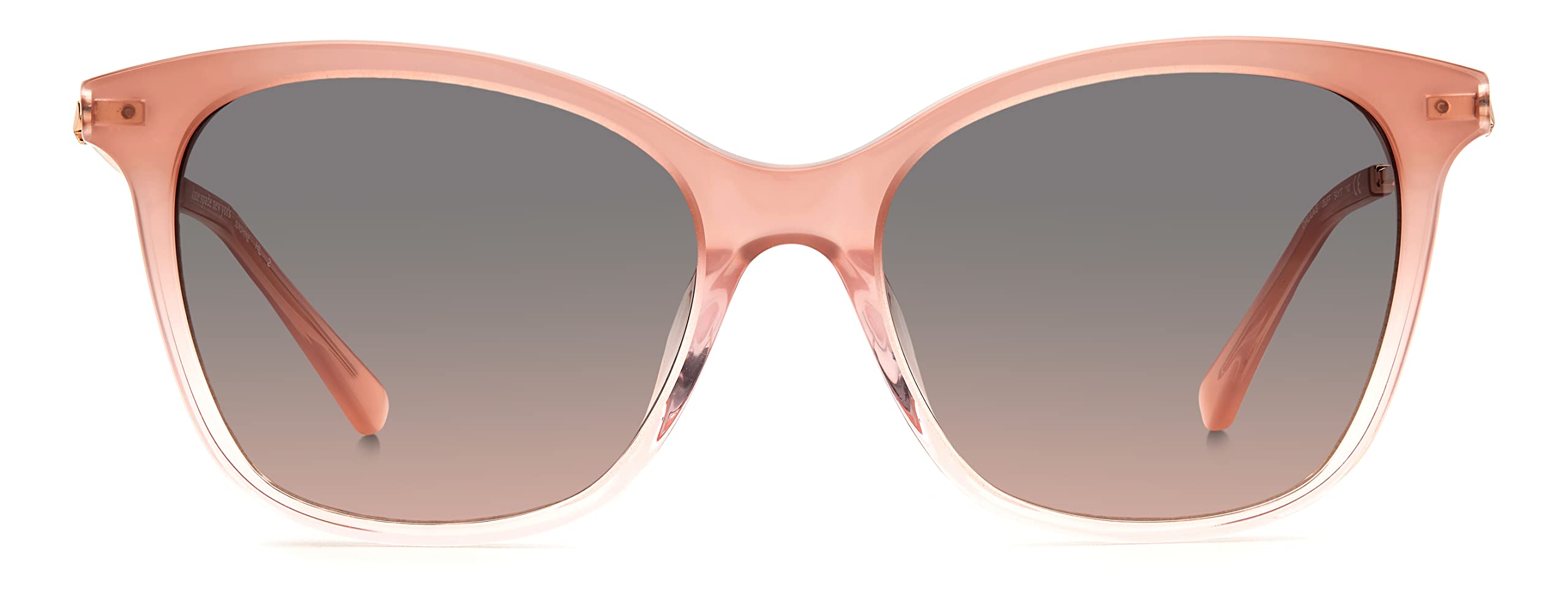 Kate Spade New York Women's Dalila/S Round Sunglasses, Pink/Gray Shaded Pink, 54mm, 17mm