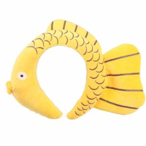 fxaelian cosplay animal cute novelty funny golden fish headband hairband hair hoop halloween costume party headpiece headwear hair accessories