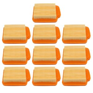 haishine 10pcs air filter kit for stihl sp92c sp92tc km94r km94rc parts 4149 141 0300