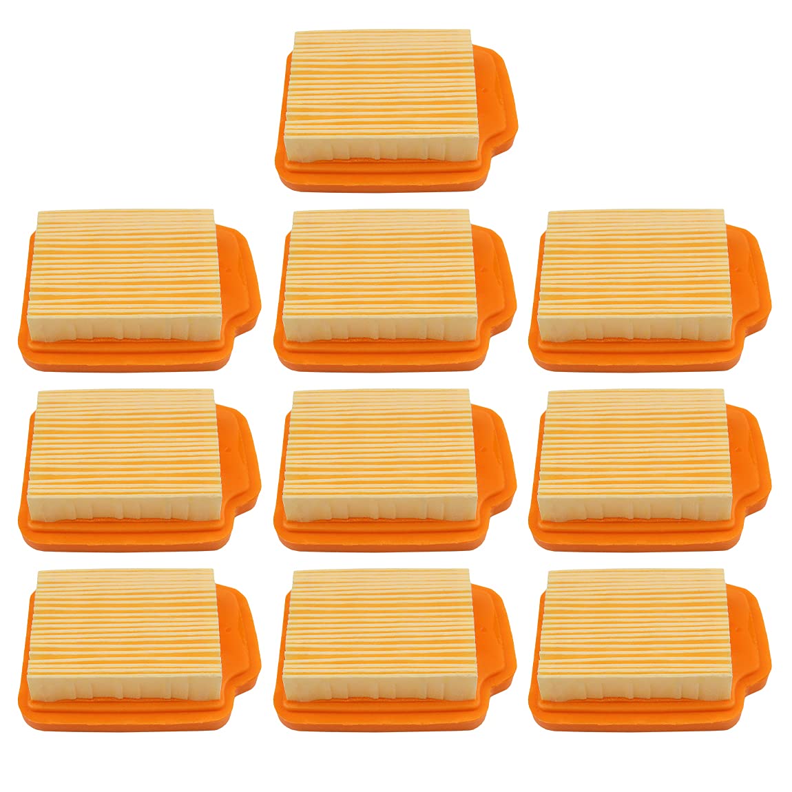 HAISHINE 10Pcs Air Filter Kit for Stihl SP92C SP92TC KM94R KM94RC Parts 4149 141 0300