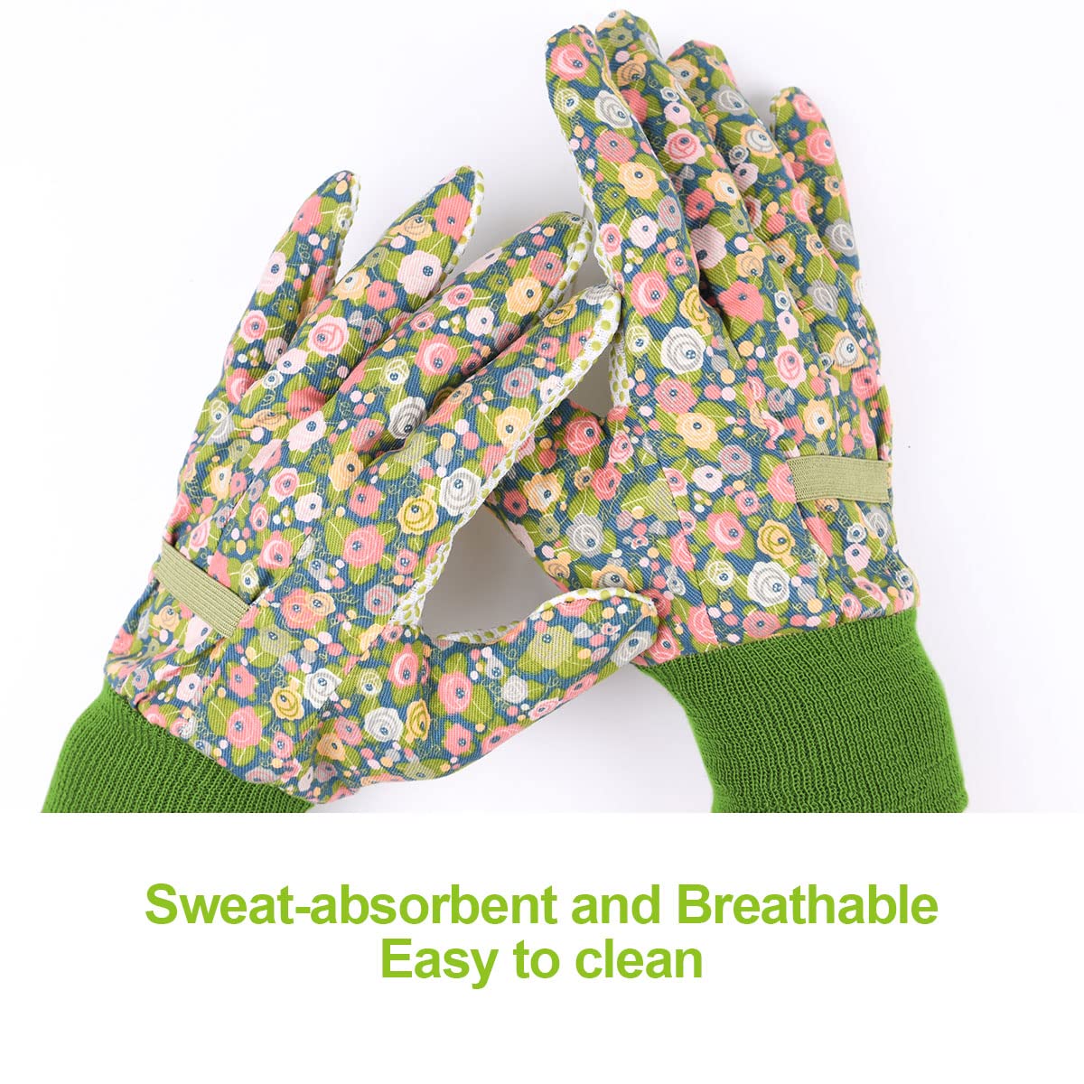 Ainiv Gardening Gloves for Women/Ladies, Non-Slip Grip Garden Work Gloves, Comfortable Thorn Proof Garden Gloves