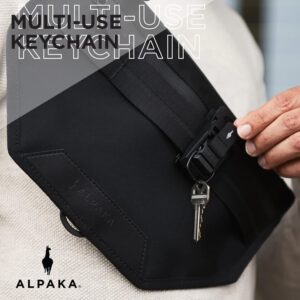 ALPAKA HUB Keychain | Quick Release Magnetic System | Secure and Functional Clip