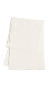 white + warren women's cashmere travel wrap scarf, soft white, one size