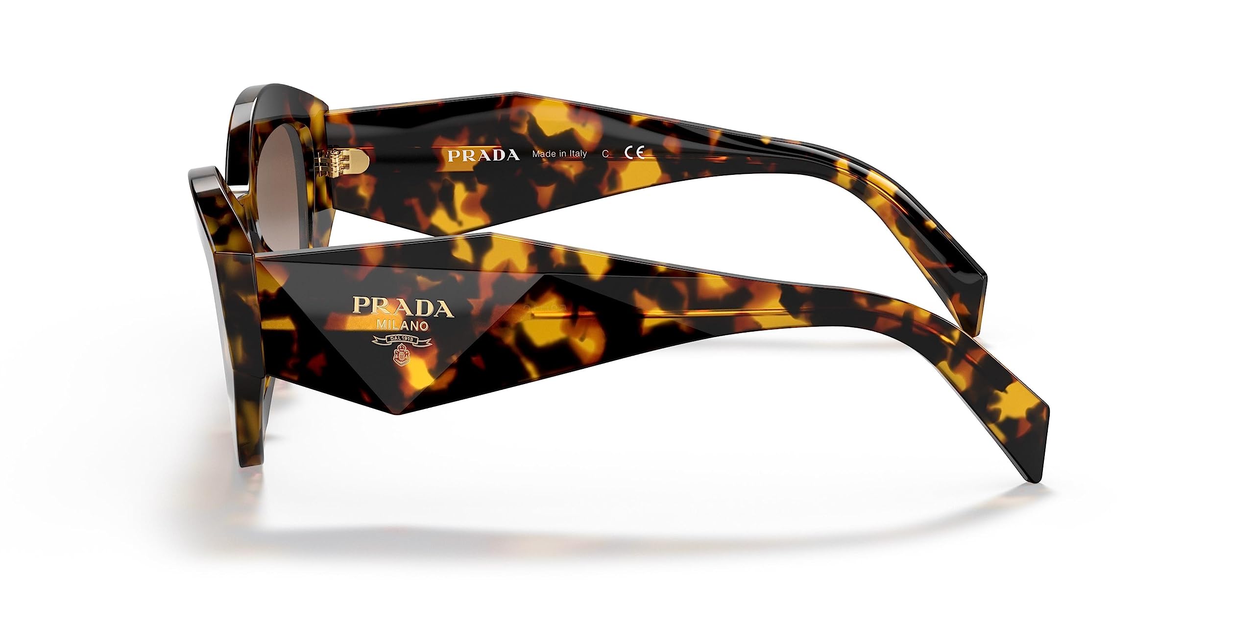 Prada PR 07YS Honey Havana/Brown Gradient One Size