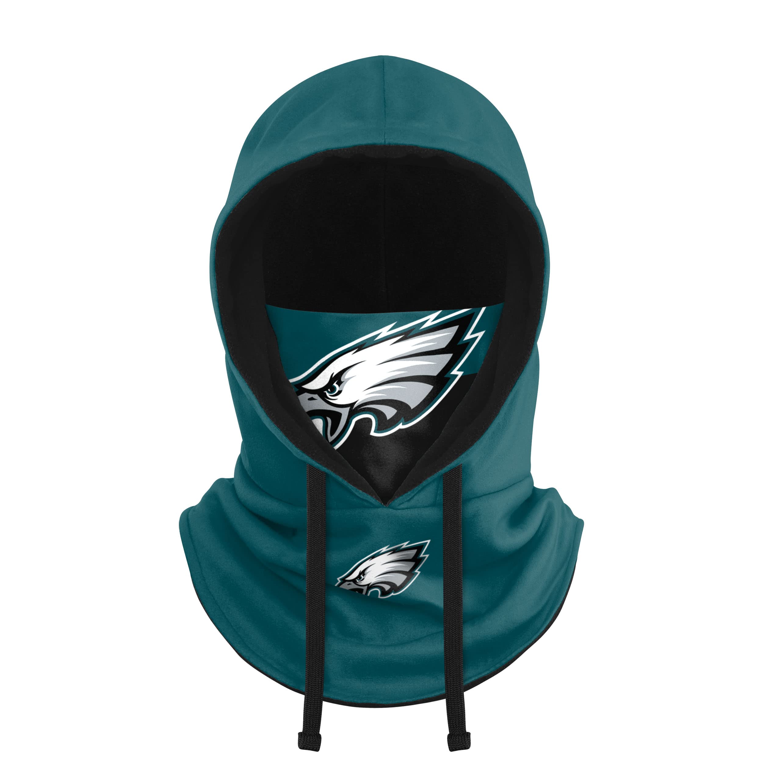 FOCO Philadelphia Eagles NFL Drawstring Hooded Gaiter