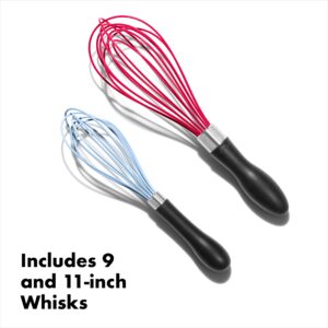 OXO Good Grips 2-Piece Silicone Whisk Set