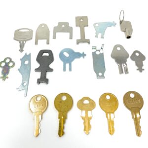 METAL MAGERY Master Dispenser Key Ring Set - 27 Most Popular Paper Towel and Toilet Paper Keys