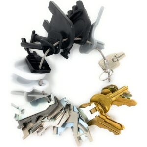 METAL MAGERY Master Dispenser Key Ring Set - 27 Most Popular Paper Towel and Toilet Paper Keys