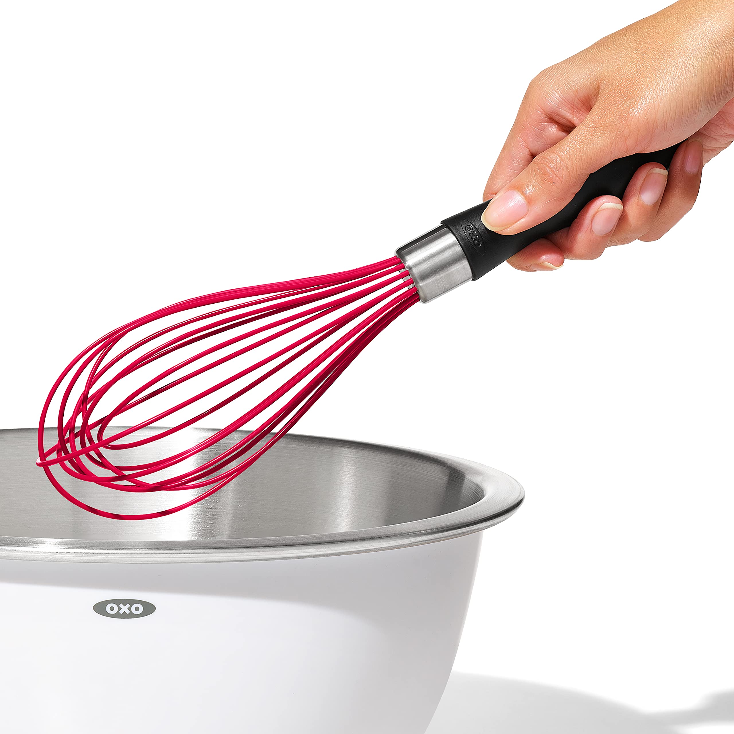 OXO Good Grips 2-Piece Silicone Whisk Set