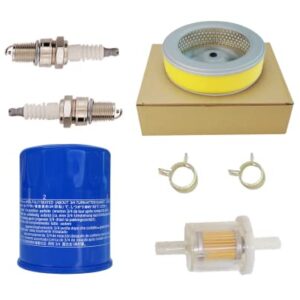 Kvjicdo Air Filter GX630R GX690 Fit For Hnoda GX630 GX660 Engine Generator Lawn Mower Oil Filter Fuel Filter Spark Plug kit Parts New Rep 17210-Z6L-010