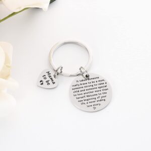 HUTIMY Mom To Be Keychain Gifts For Women Her Funny 2023 2024 First Time Mom Pregnant Mother Presents Ideas Mama To Be Keychain Mother To Be Keychain