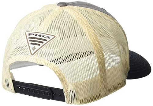 Columbia Unisex PHG Logo Mesh Snap Back - High, Iron/Dog, One Size