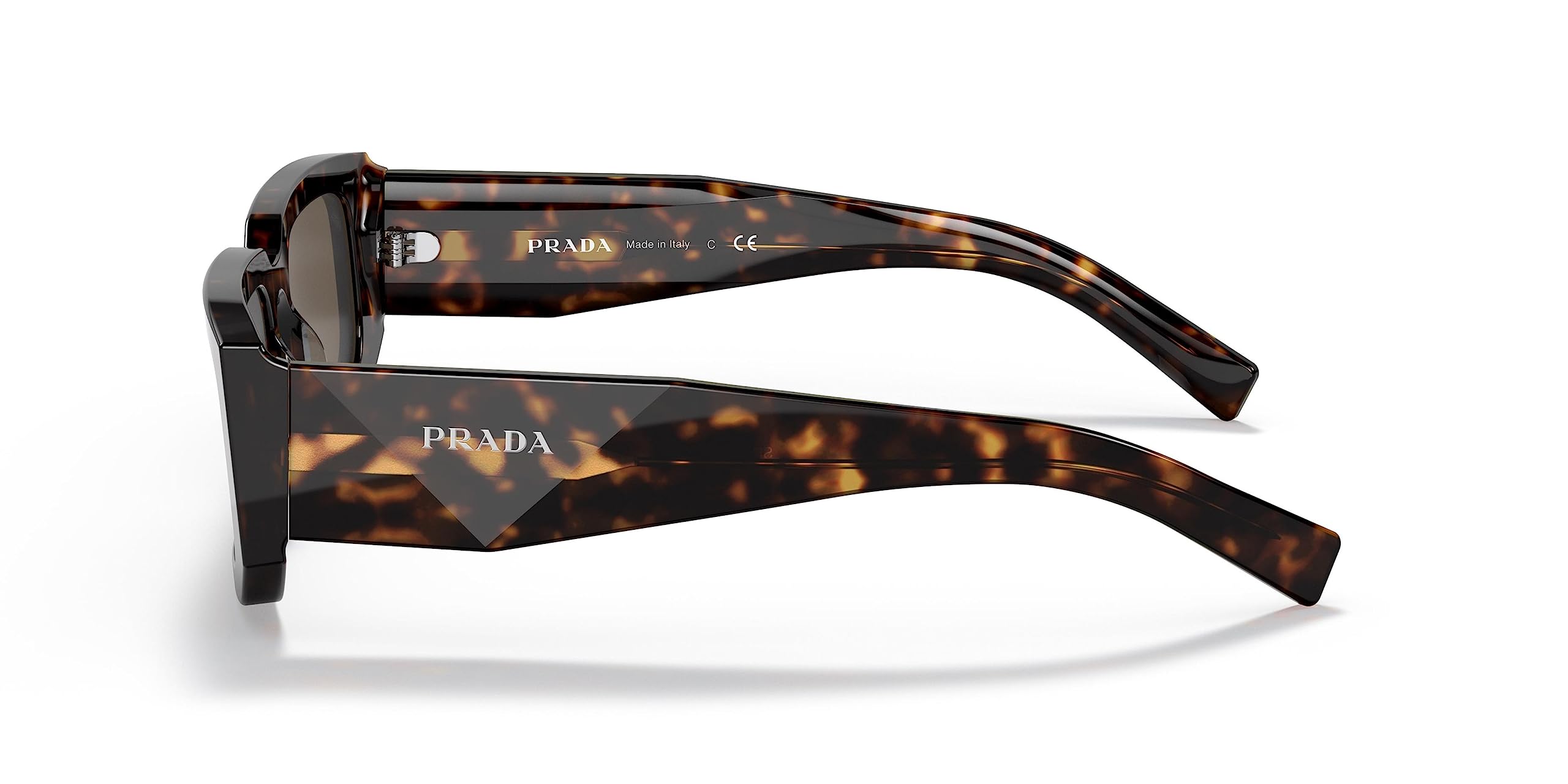 Prada PRADA SYMBOLE PR 06YS Tortoise/Dark Brown 53/21/145 unisex Sunglasses