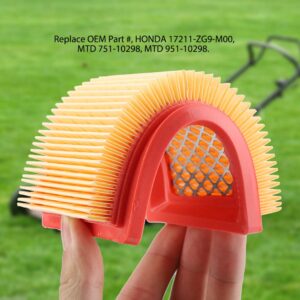 RUIRUIY Mower Air Filter, Lawn Mower Air Cleaner Replacement for Kohlers XT149 XT173 XT-6 XT-7 Lawn 14 083 01-S MTDs 951-10298