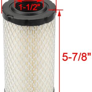 Air Filter Oil Filter for Craftsman LT2000 Husqvarna Z246 Z254 YTH2348 Mower